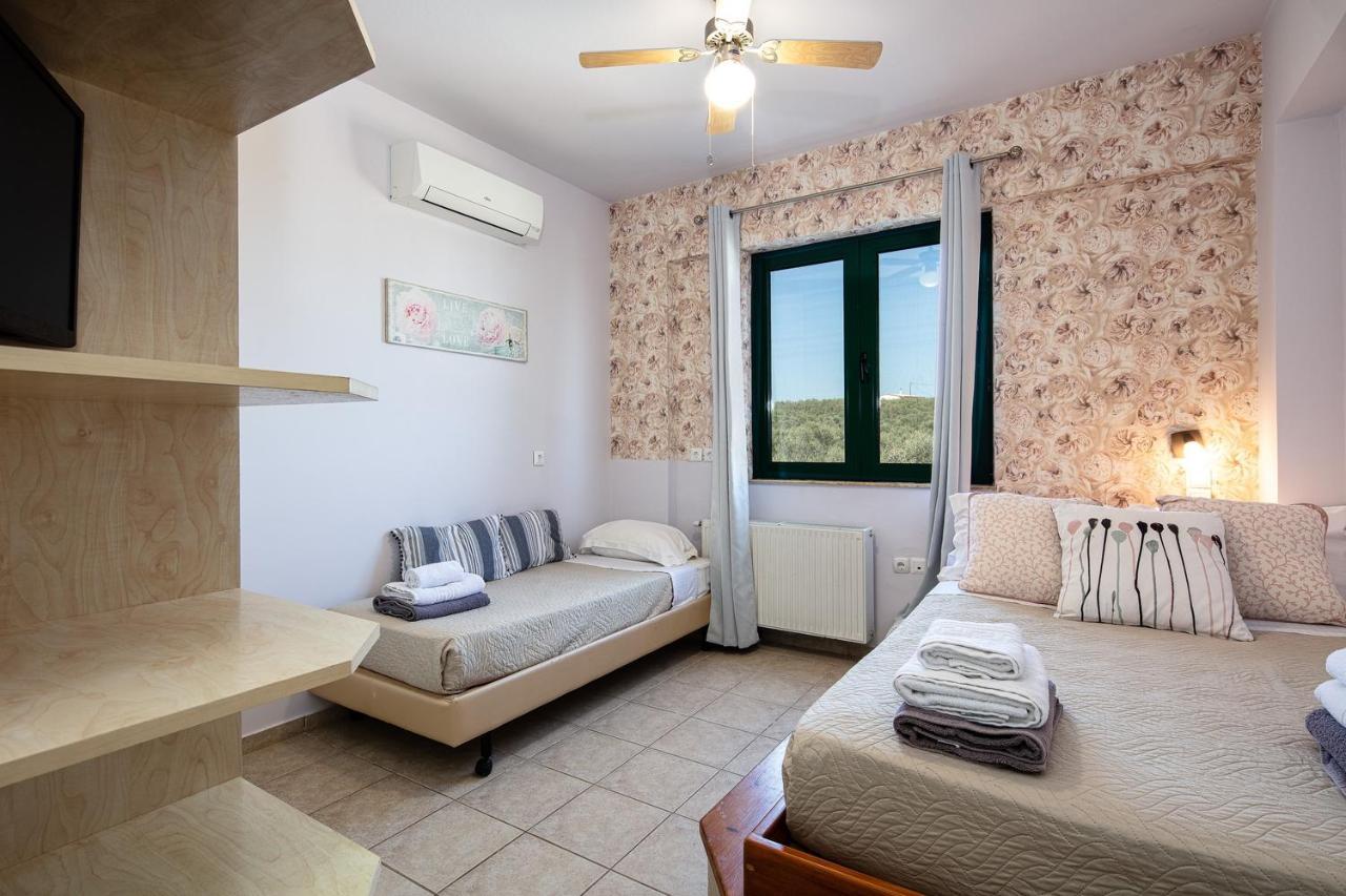 Superb Villa,With Amazing Seaviews & Huge Pool! Somatas Exterior photo