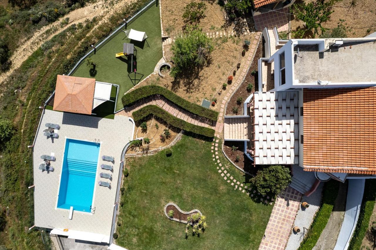 Superb Villa,With Amazing Seaviews & Huge Pool! Somatas Exterior photo